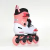 Дитячі ролики Rollerblade Apex platinum-coral розмір 29-32