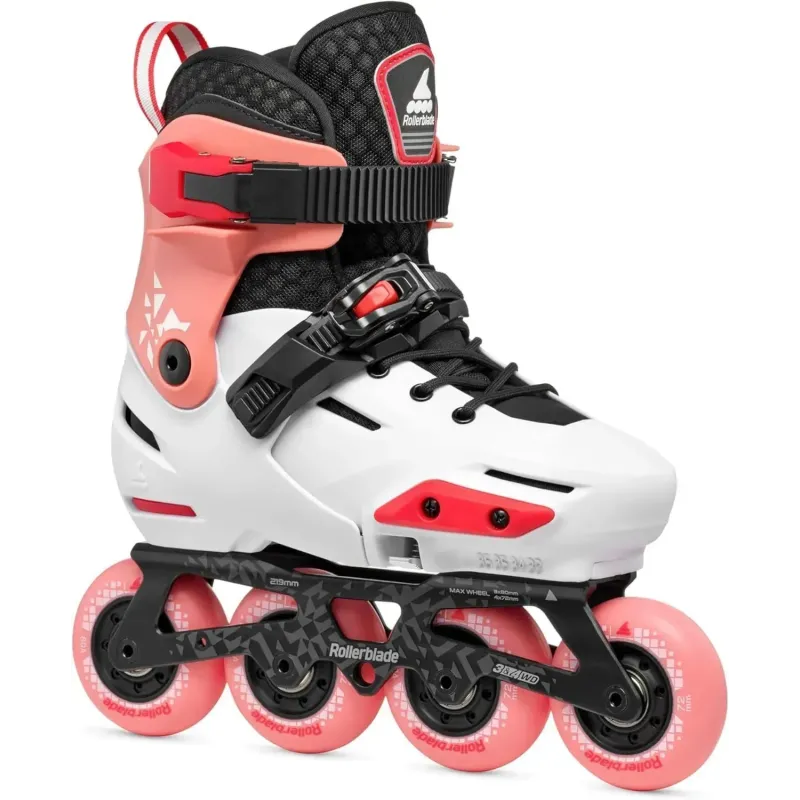 Дитячі ролики Rollerblade Apex platinum-coral розмір 29-32