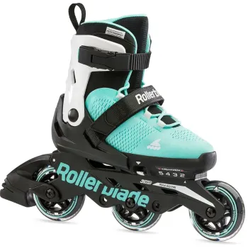 Дитячі ролики Rollerblade Microblade 3WD aqua-white розмір 28-32