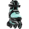 Дитячі ролики Rollerblade Microblade 3WD aqua-white розмір 28-32