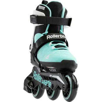 Дитячі ролики Rollerblade Microblade 3WD aqua-white розмір 28-32