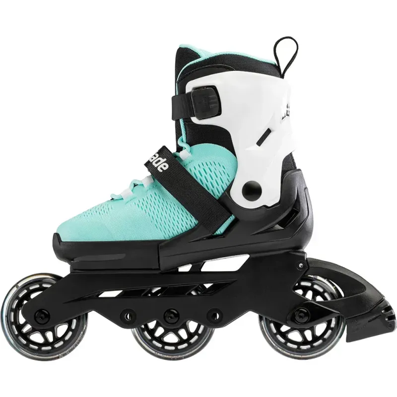 Дитячі ролики Rollerblade Microblade 3WD aqua-white розмір 28-32