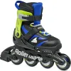 Дитячі ролики Rollerblade Microblade black-blue розмір 28-32