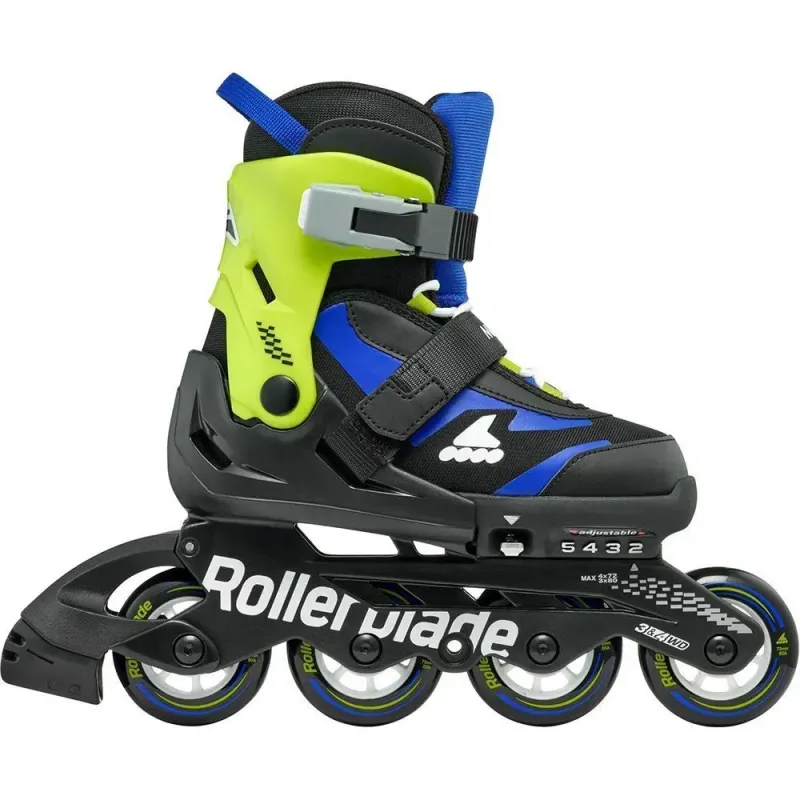 Дитячі ролики Rollerblade Microblade black-blue розмір 28-32