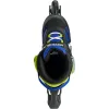 Дитячі ролики Rollerblade Microblade black-blue розмір 28-32