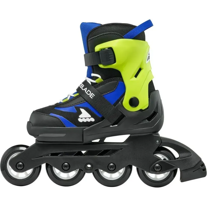 Дитячі ролики Rollerblade Microblade black-blue розмір 28-32