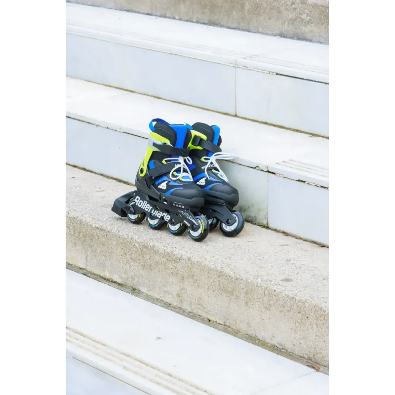 Дитячі ролики Rollerblade Microblade black-blue розмір 28-32