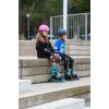 Дитячі ролики Rollerblade Microblade black-light blue розмір 28-32