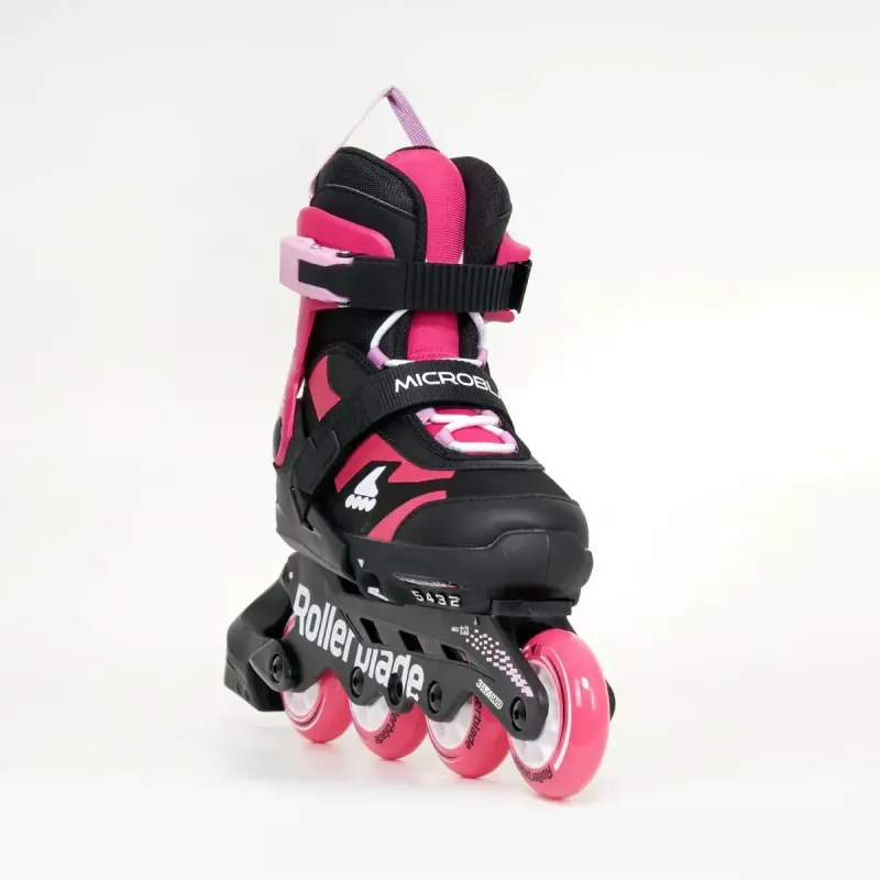 Дитячі ролики Rollerblade Microblade black-pink розмір 28-32