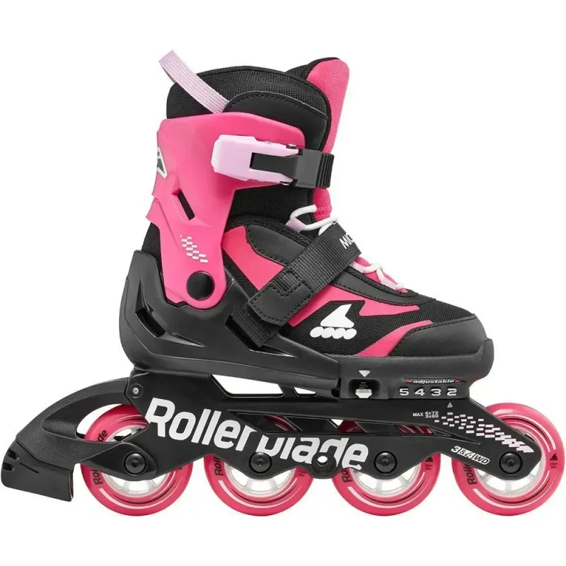 Дитячі ролики Rollerblade Microblade black-pink розмір 28-32