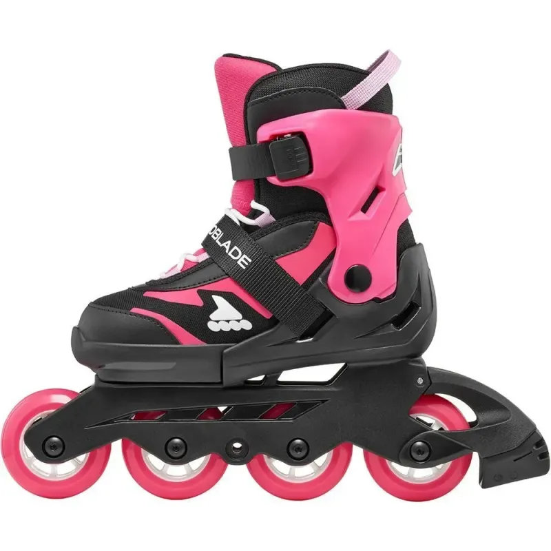 Дитячі ролики Rollerblade Microblade black-pink розмір 28-32