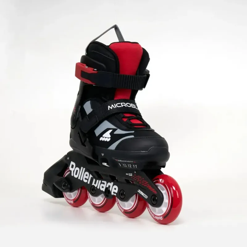 Дитячі ролики Rollerblade Microblade black-red розмір 28-32