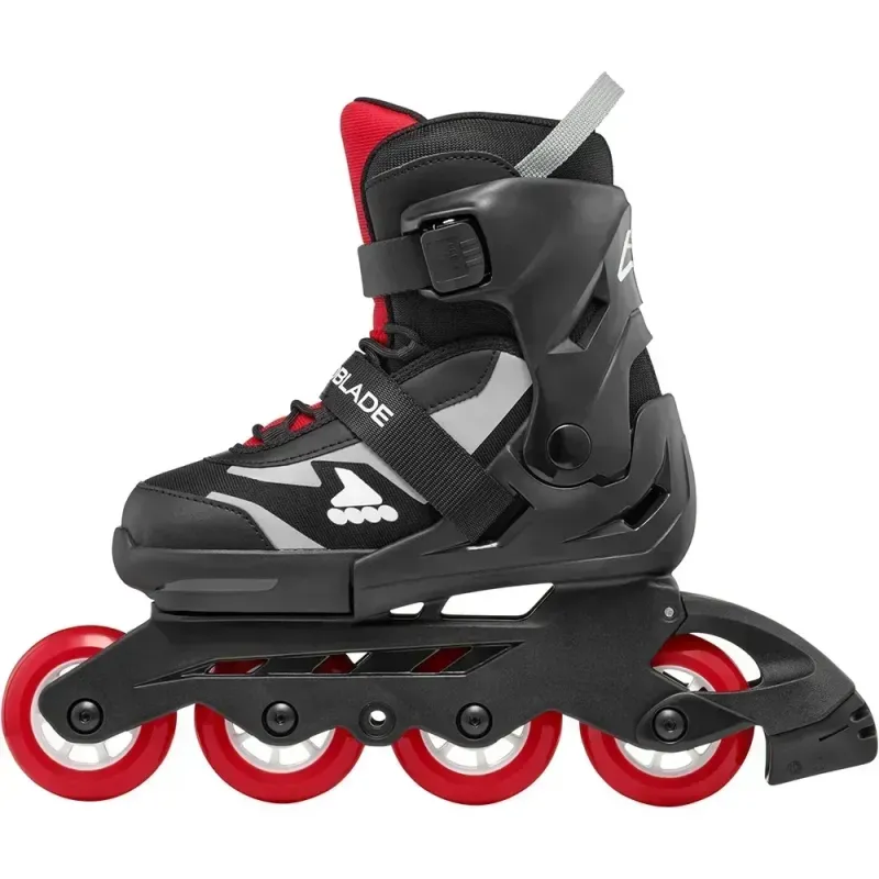 Дитячі ролики Rollerblade Microblade black-red розмір 28-32