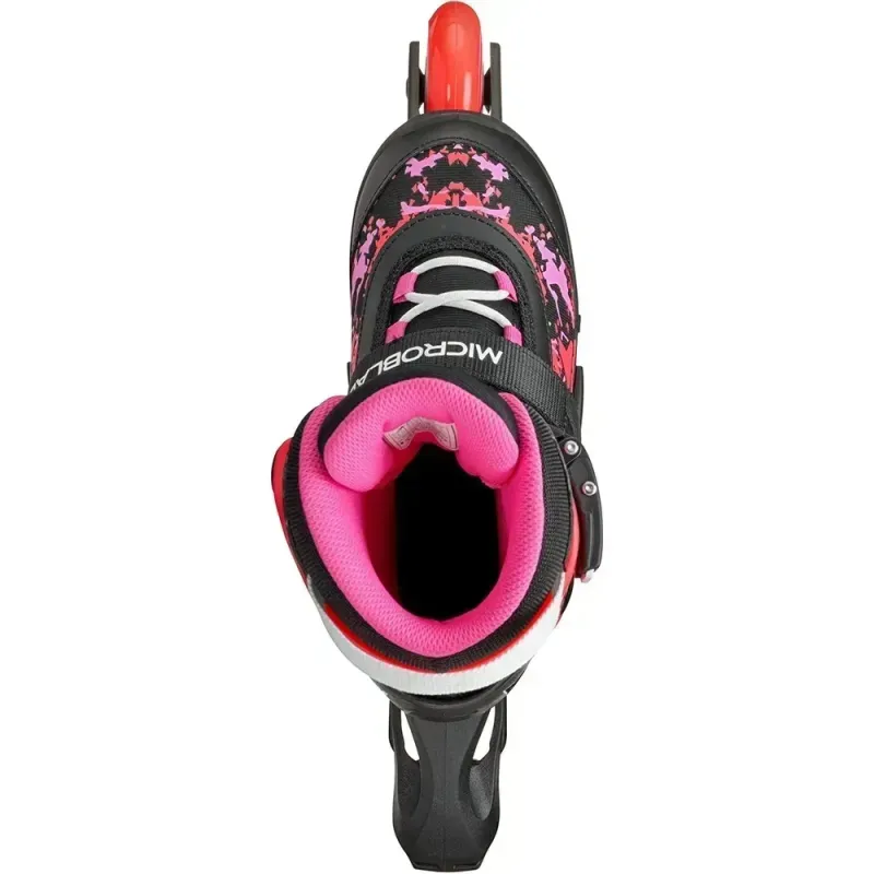 Дитячі ролики Rollerblade Microblade SL black-coral розмір 28-32
