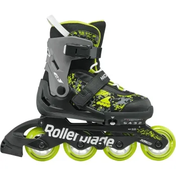 Дитячі ролики Rollerblade Microblade SL black-lime розмір 28-32