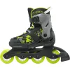 Дитячі ролики Rollerblade Microblade SL black-lime розмір 28-32