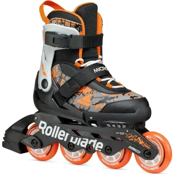 Дитячі ролики Rollerblade Microblade SL black-orange розмір 28-32