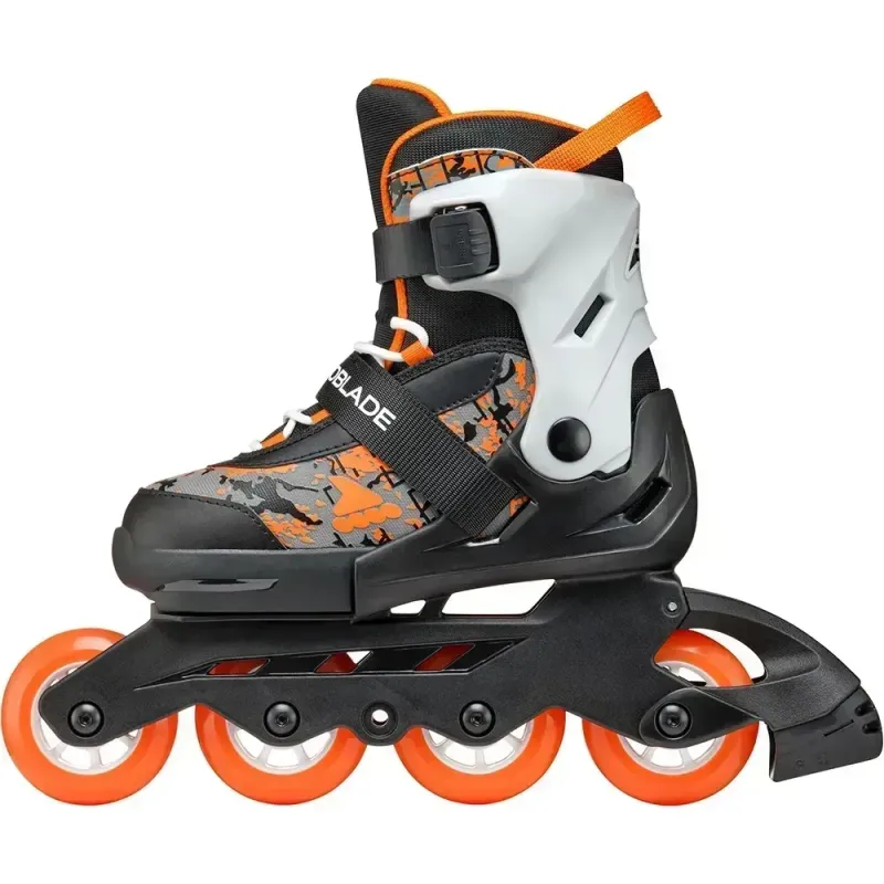 Дитячі ролики Rollerblade Microblade SL black-orange розмір 28-32