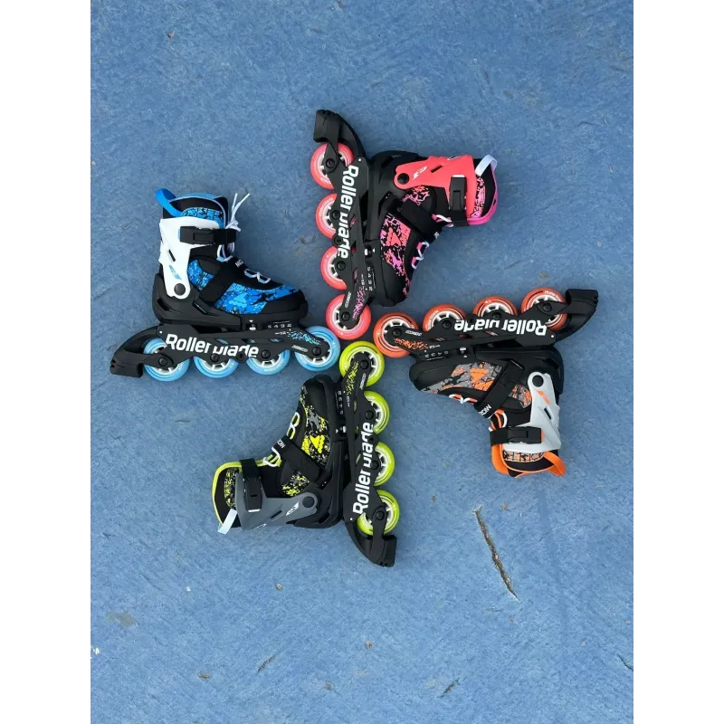 Дитячі ролики Rollerblade Microblade SL black-orange розмір 28-32