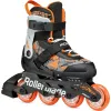 Дитячі ролики Rollerblade Microblade SL black-orange розмір 28-32