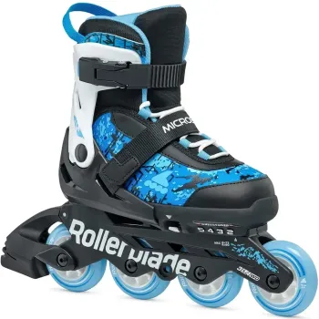 Дитячі ролики Rollerblade Microblade SL black-sky blue розмір 28-32