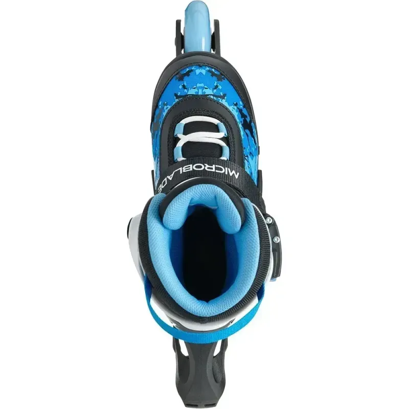 Дитячі ролики Rollerblade Microblade SL black-sky blue розмір 28-32