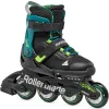 Дитячі ролики Rollerblade Microblade XT black-petrol green розмір 28-32