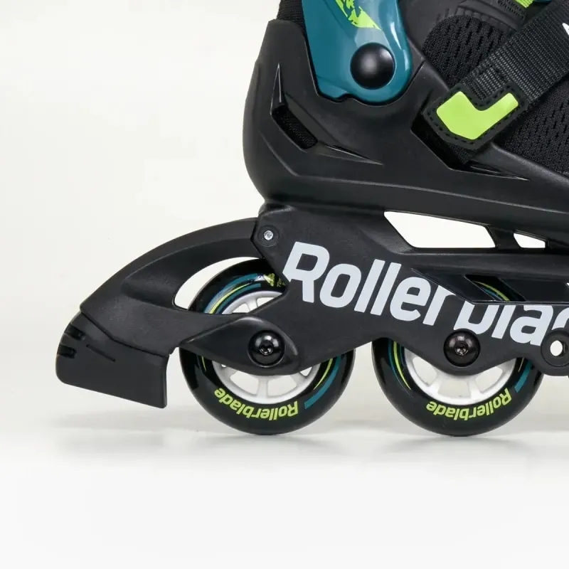 Дитячі ролики Rollerblade Microblade XT black-petrol green розмір 28-32