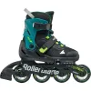 Дитячі ролики Rollerblade Microblade XT black-petrol green розмір 28-32
