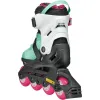 Дитячі ролики Rollerblade Microblade XT black-sea green розмір 28-32