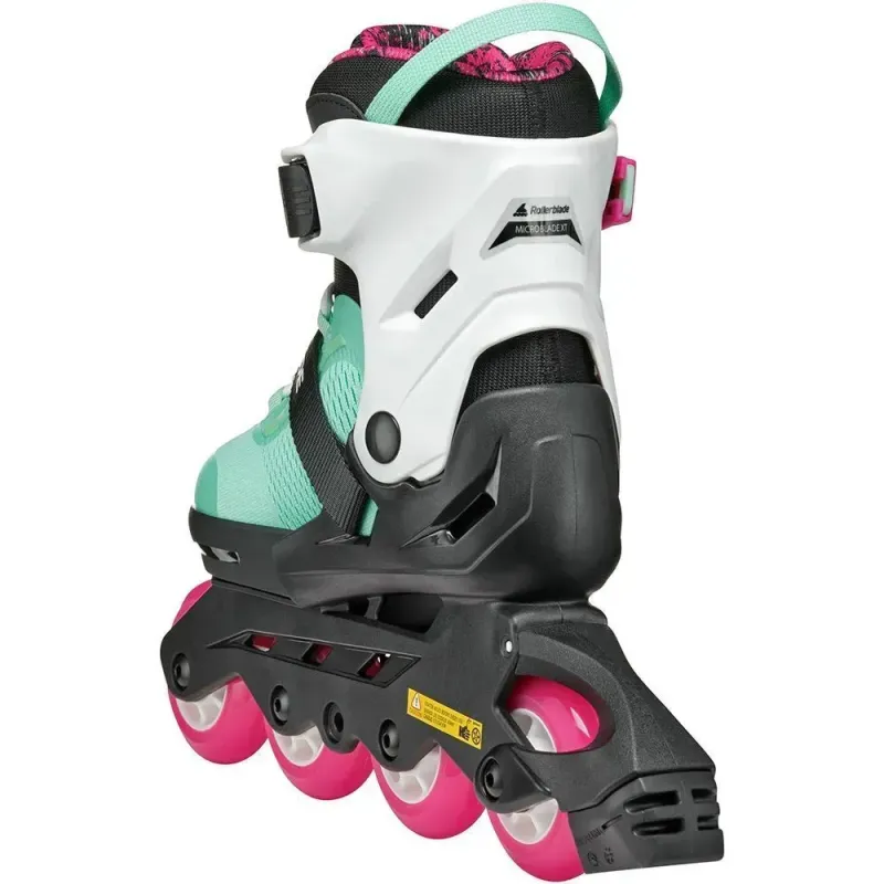 Дитячі ролики Rollerblade Microblade XT black-sea green розмір 28-32