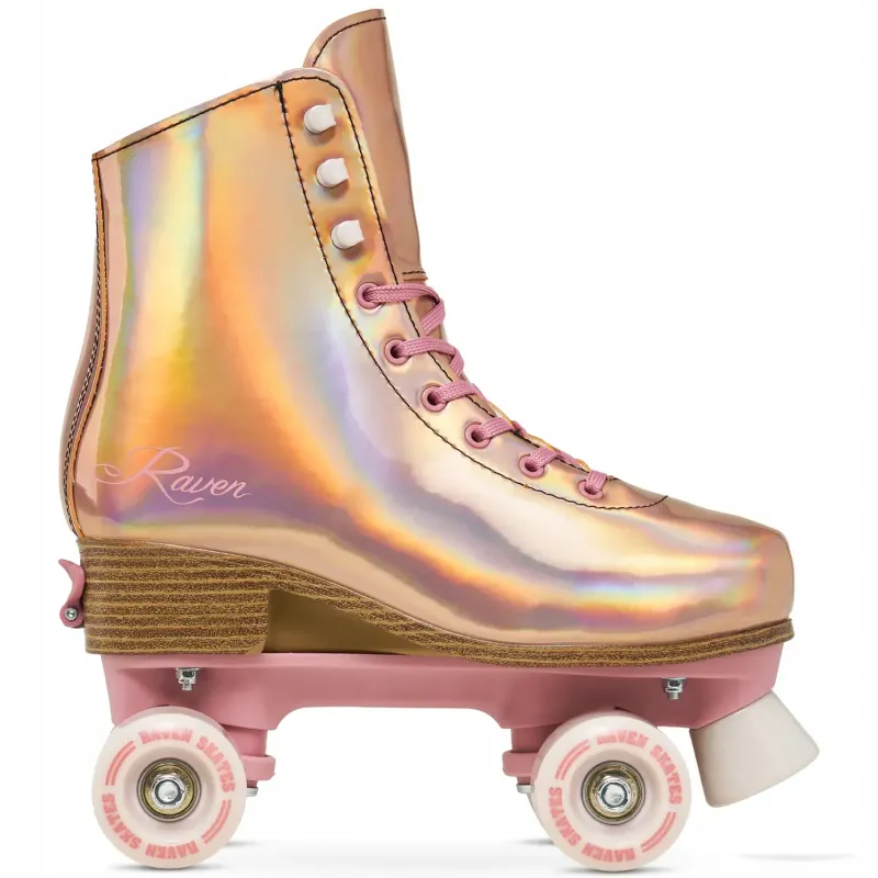 Дитячі ролики квади Raven Holo Coral розмір 31-34