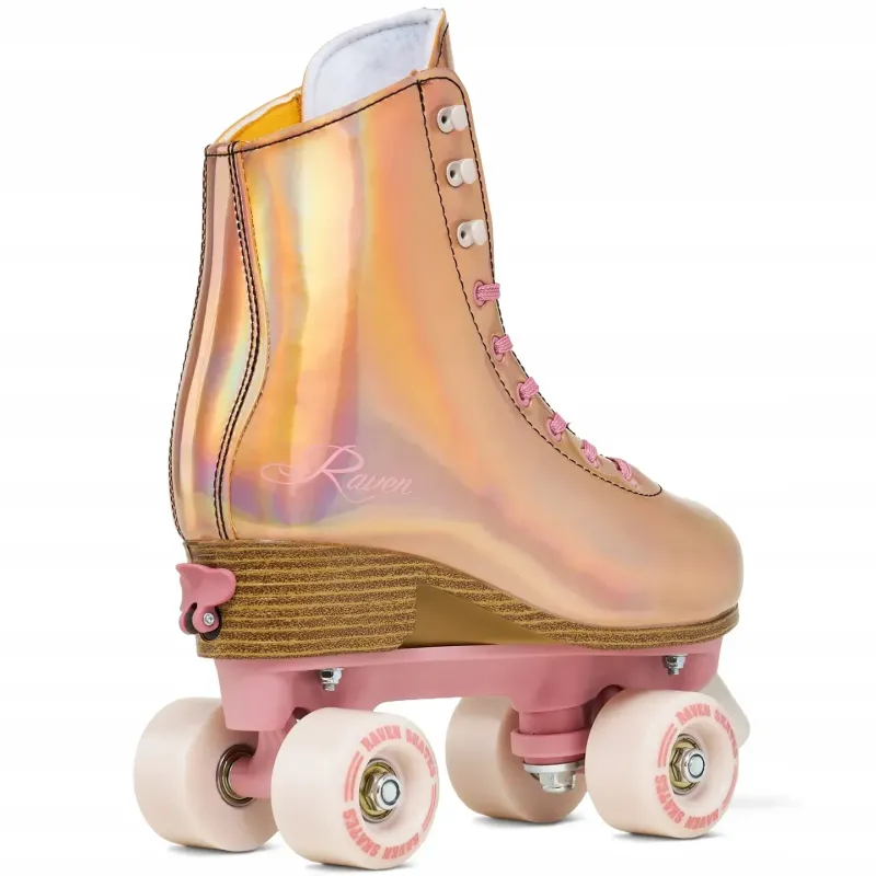 Дитячі ролики квади Raven Holo Coral розмір 31-34
