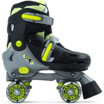 Дитячі ролики квади SFR Hurricane III - Black Yellow р 25.5-29