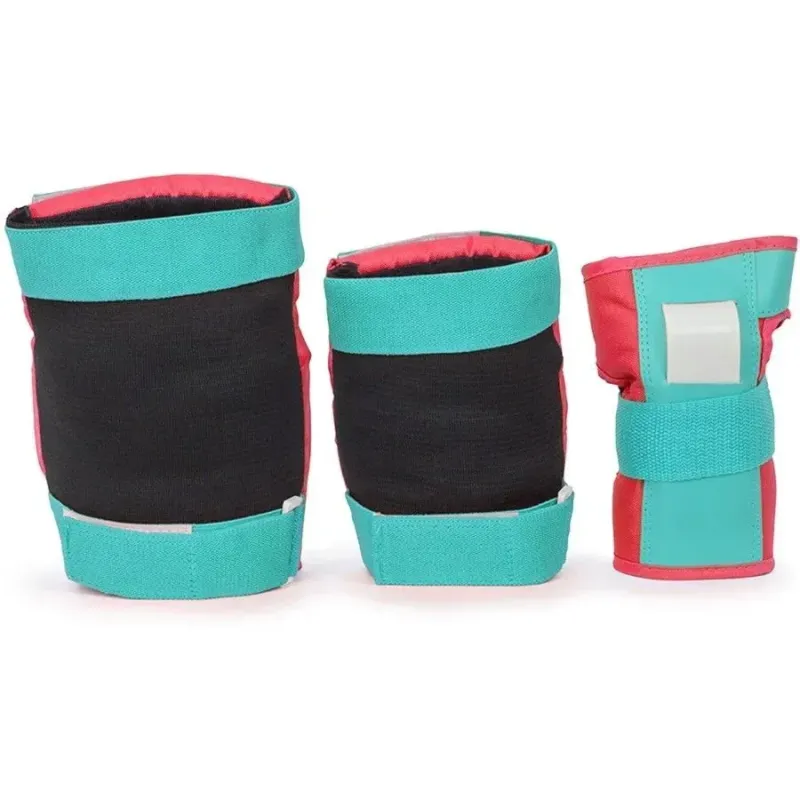 Захист для роликів Rio Roller Triple Pad Set Red-mint р. S