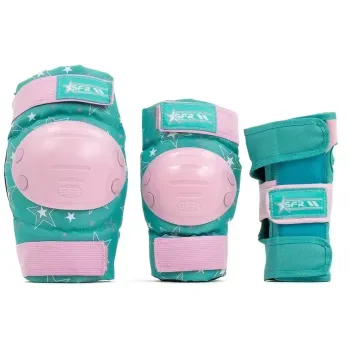 Захист для роликів SFR Star Jr Pink/Green р. S
