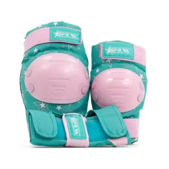 Захист для роликів SFR Star Jr Pink/Green р. S