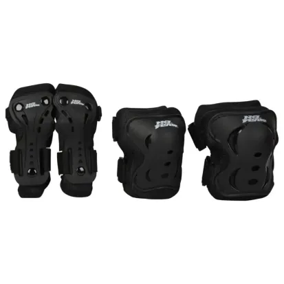 Захист для роликів та скейта No Fear Black р. S