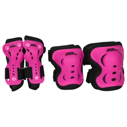 Захист для роликів та скейта No Fear Pink р. S