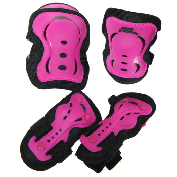 Захист для роликів та скейта No Fear Pink р. S