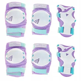 Комплект дитячого захисту Raven Verba Violet/Mint: Сучасний Захист для Активних Дітей