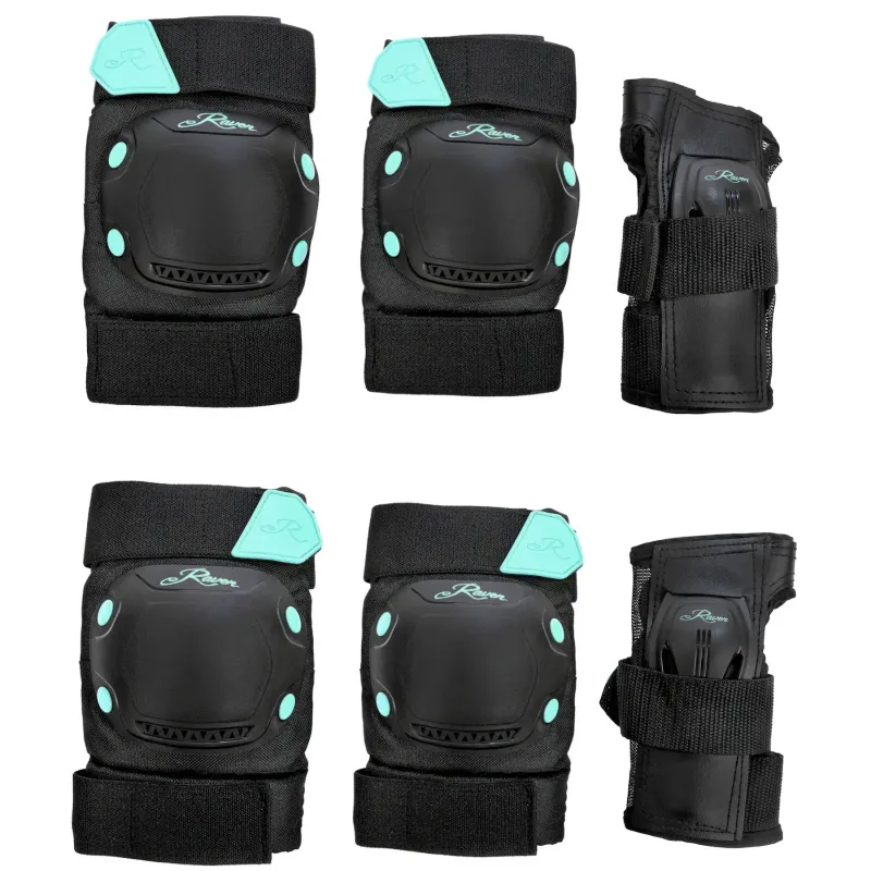 Комплект захисту Raven Dexard Black/Mint.