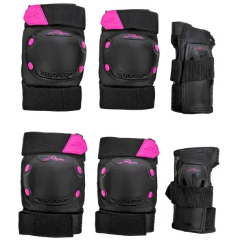 Комплект захисту Raven Dexard Black/Pink.