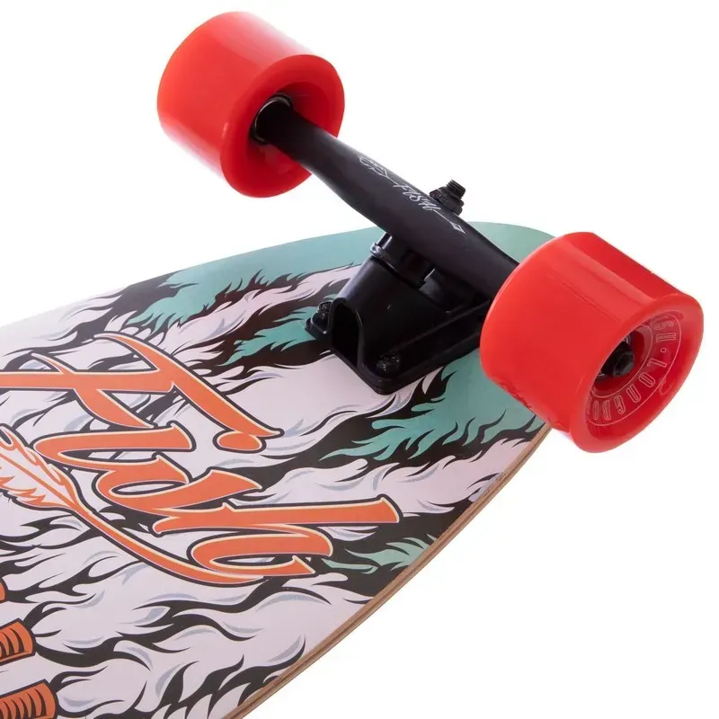 Лонгборд longboard Fish Skateboards
