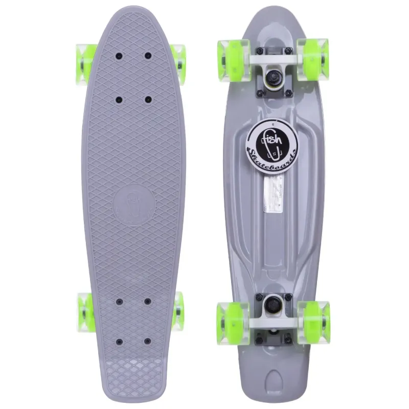 Пенні борд Fish Skateboards з світящими колесами