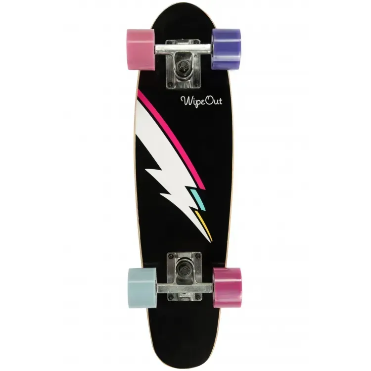 Пенні борд круізер Wipeout Skateboard Lighting Bolt