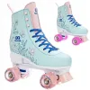 Розсувні ролики квади Croxer Amara LED колеса розмір 31-34