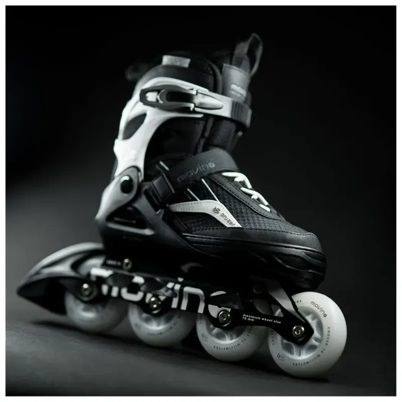 Ролики Movino Cruzer B3 Black/White розмір 34-37