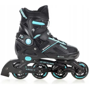 Ролики Raven Pulse Black/Cyan розмір 33-36