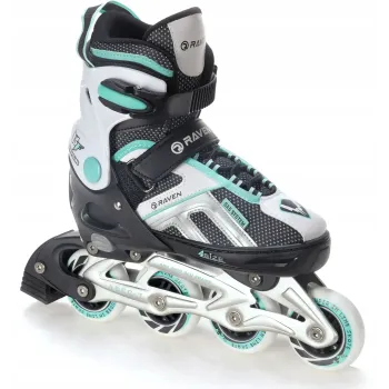 Ролики Raven Pulse Black/Mint розмір 37-40